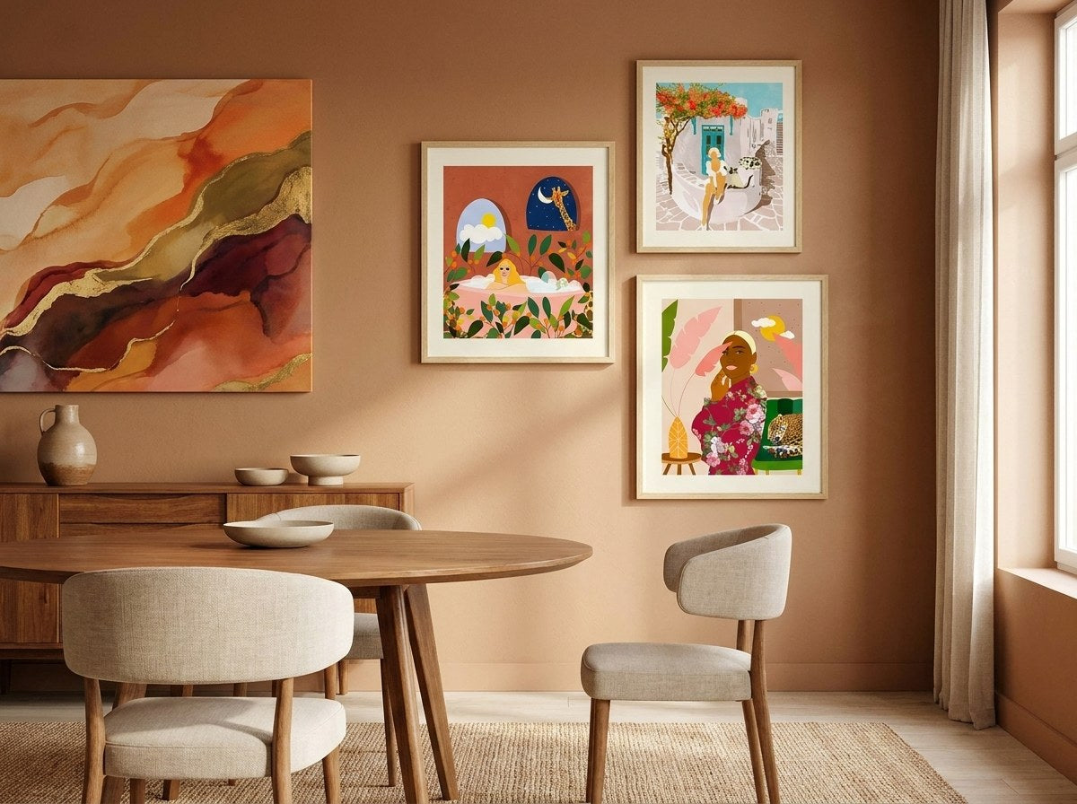 Wild Current Visions Gallery Wall Set arrangement