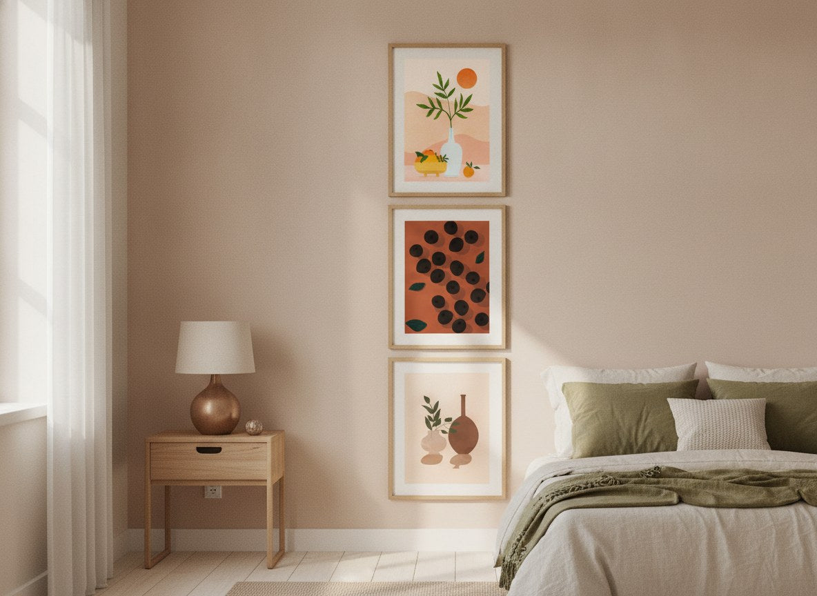Tropical Whispers Gallery Wall Set arrangement