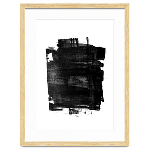 Minimalist Textured Brushstroke Art #1 by Yocica