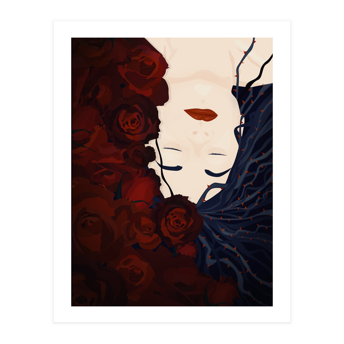 Sleeping with Roses (Sleeping Beauty Series) (Print Only)