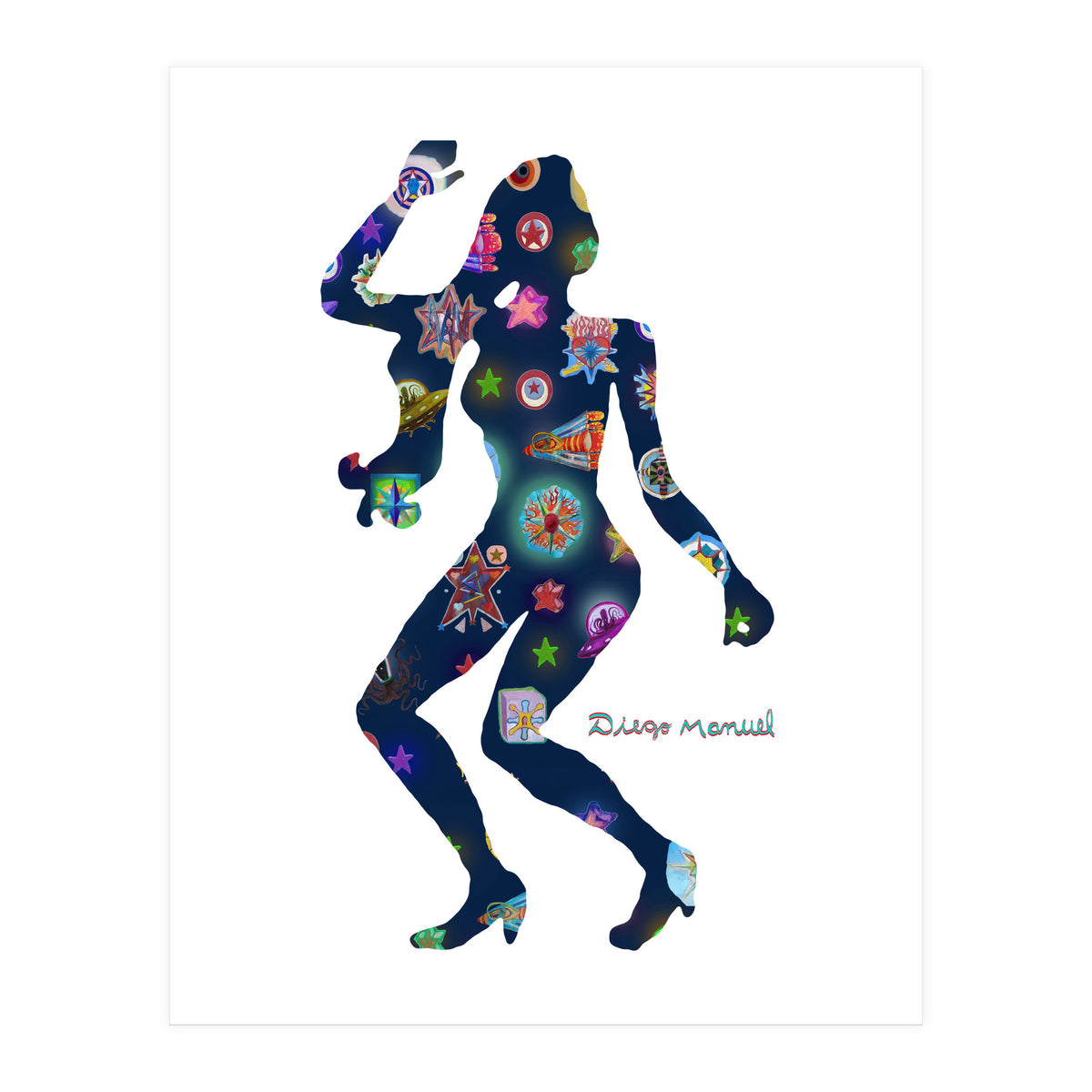 Dance Girl B 33 (Print Only)