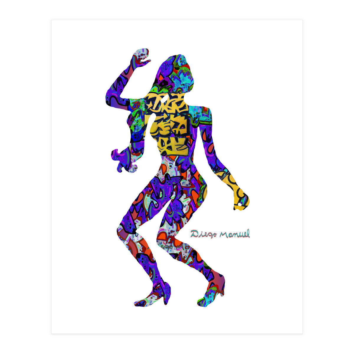 Dance Girl B 28 (Print Only)
