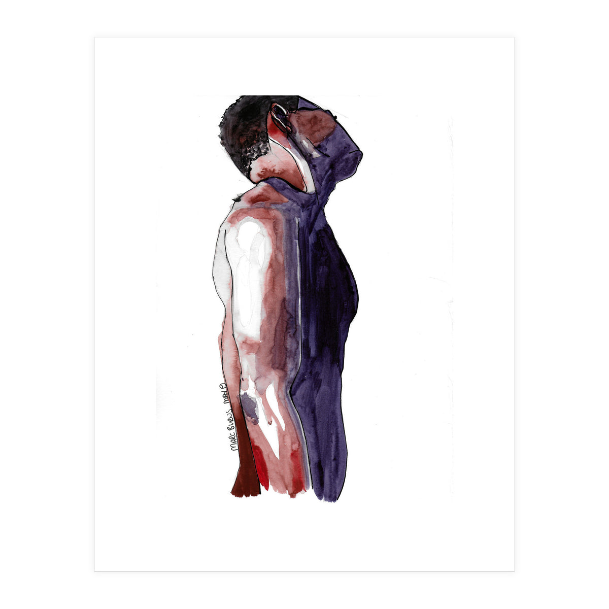 Untitled #5 - Male torso (Print Only)