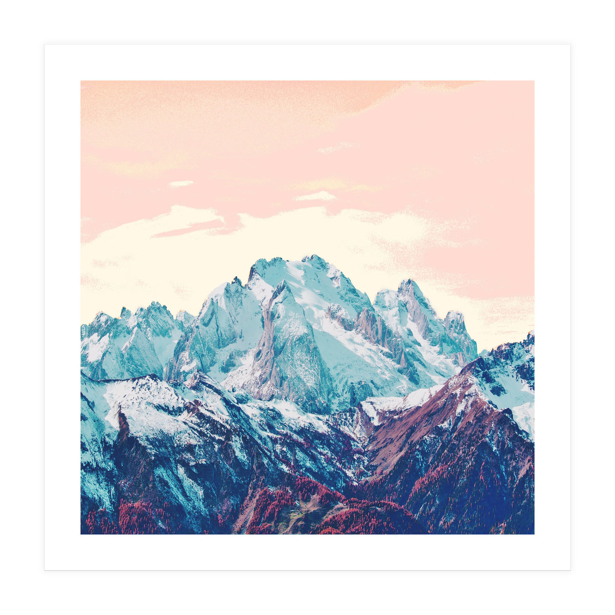 Memories of a sky palette (Print Only)