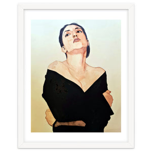 Untitled #90 - Woman in black by Marc A. Burns