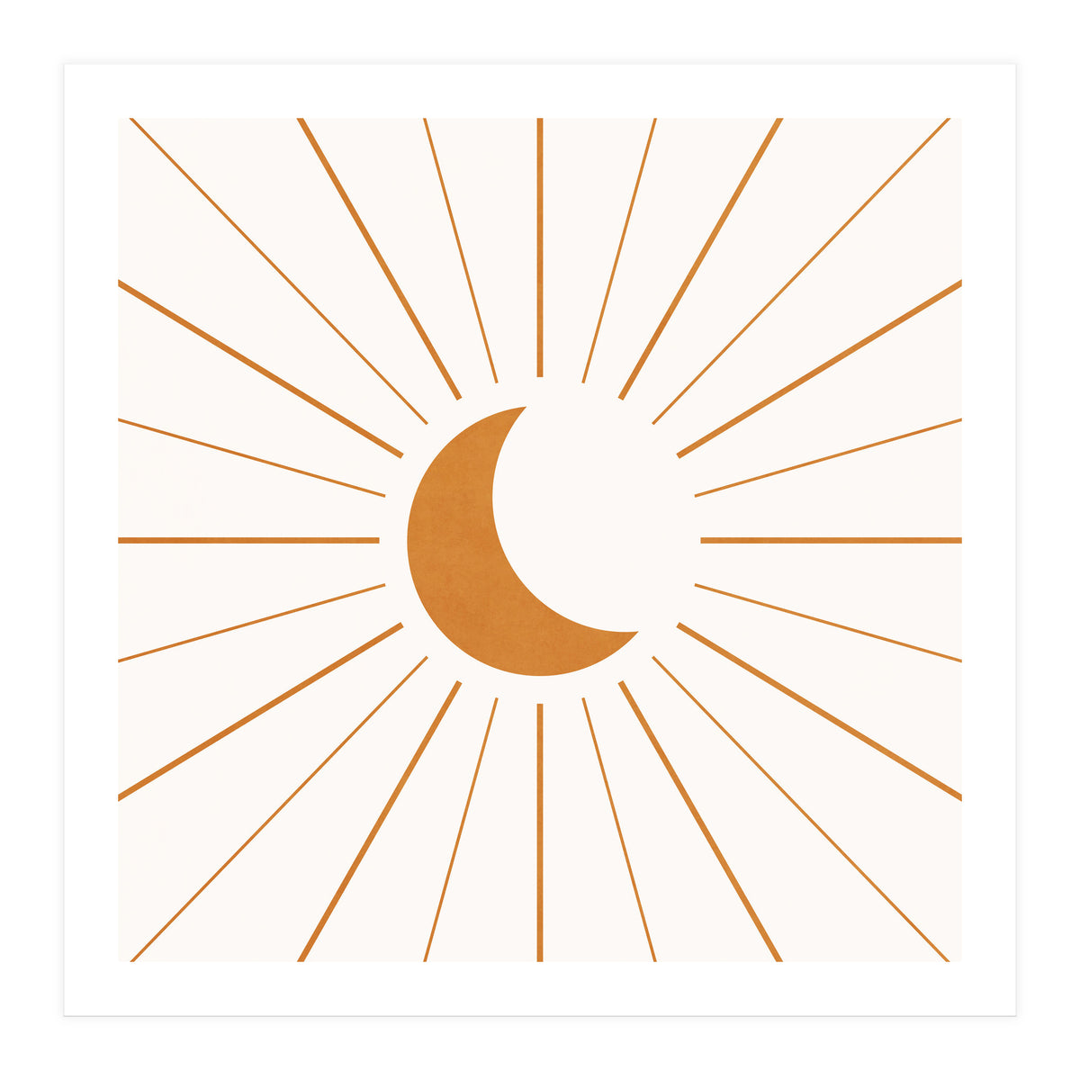 MOON IN LINES (Print Only)