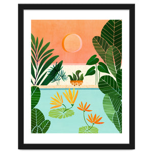 Shangri La Sunset by Modern Tropical