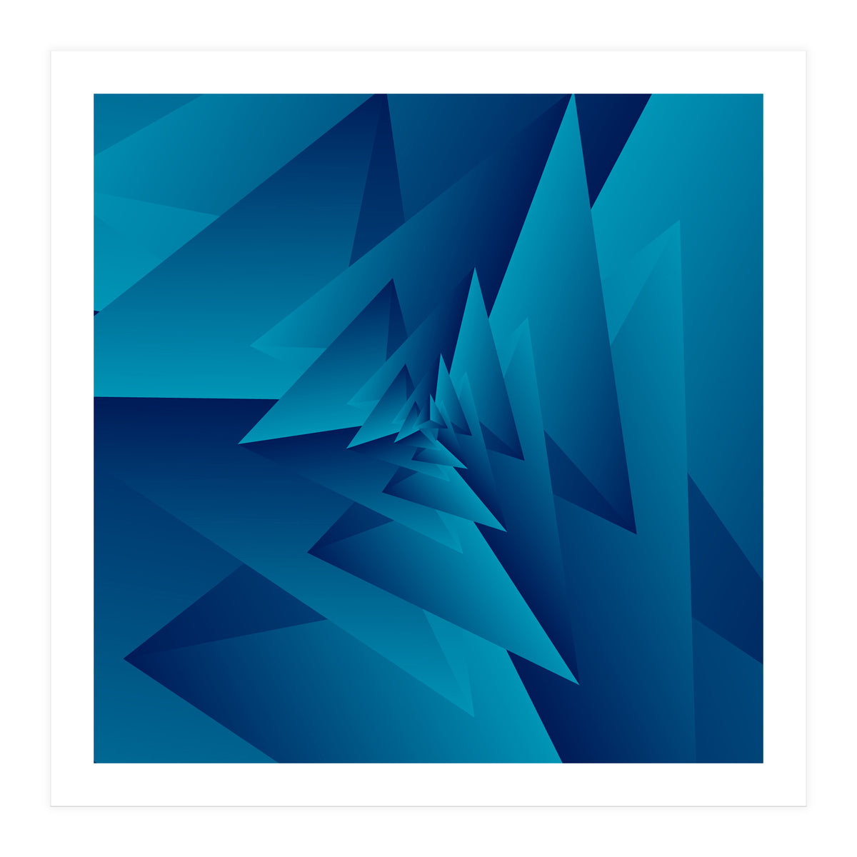 Crazy Traingle Pattern (Print Only)