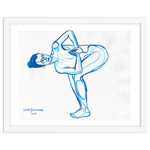 Parivritta Utkatasana by Celeste Groenewald