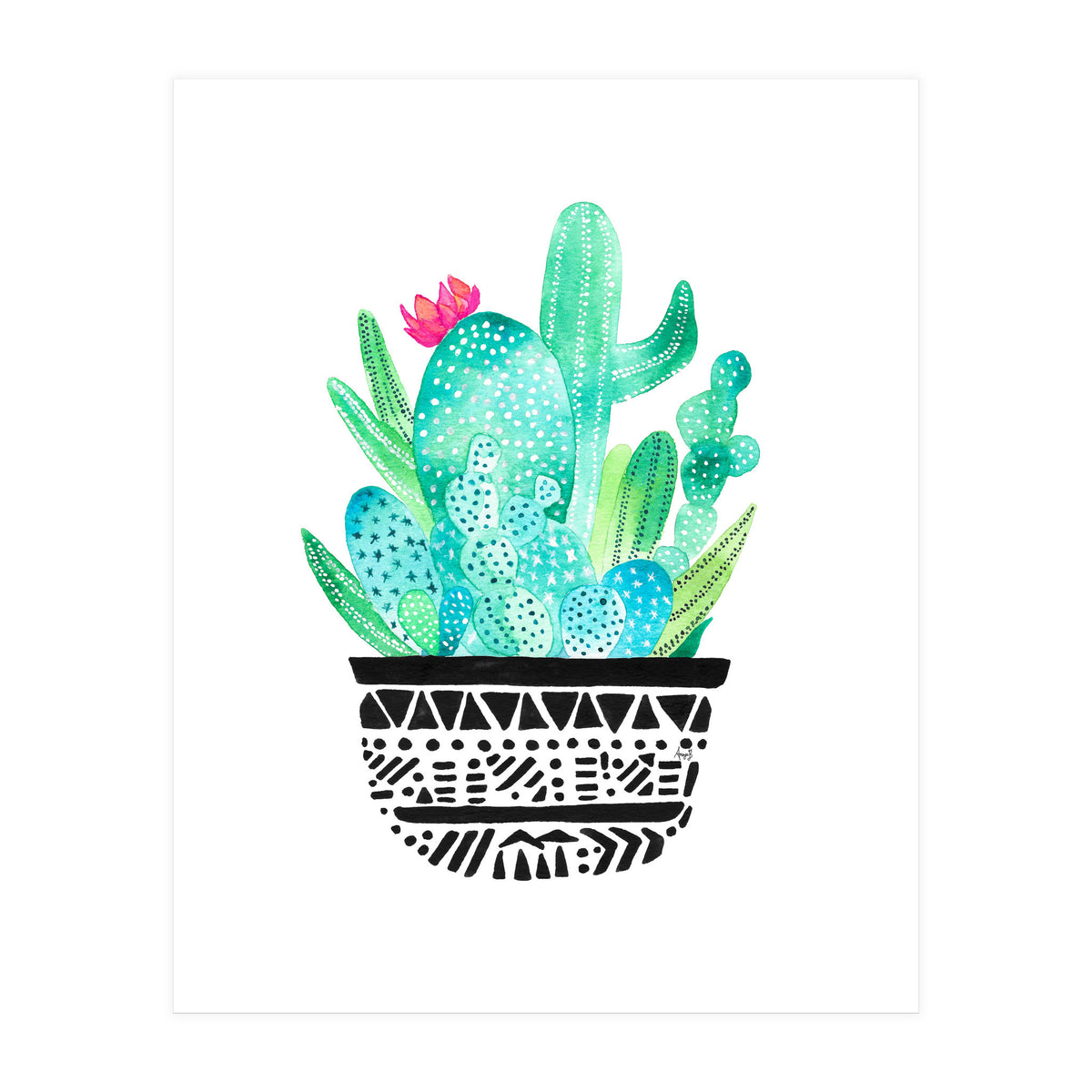 Pot Me A Cacti (Print Only)
