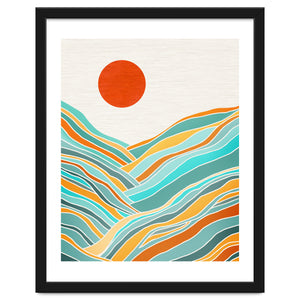 Sunset Landscape by Modern Tropical