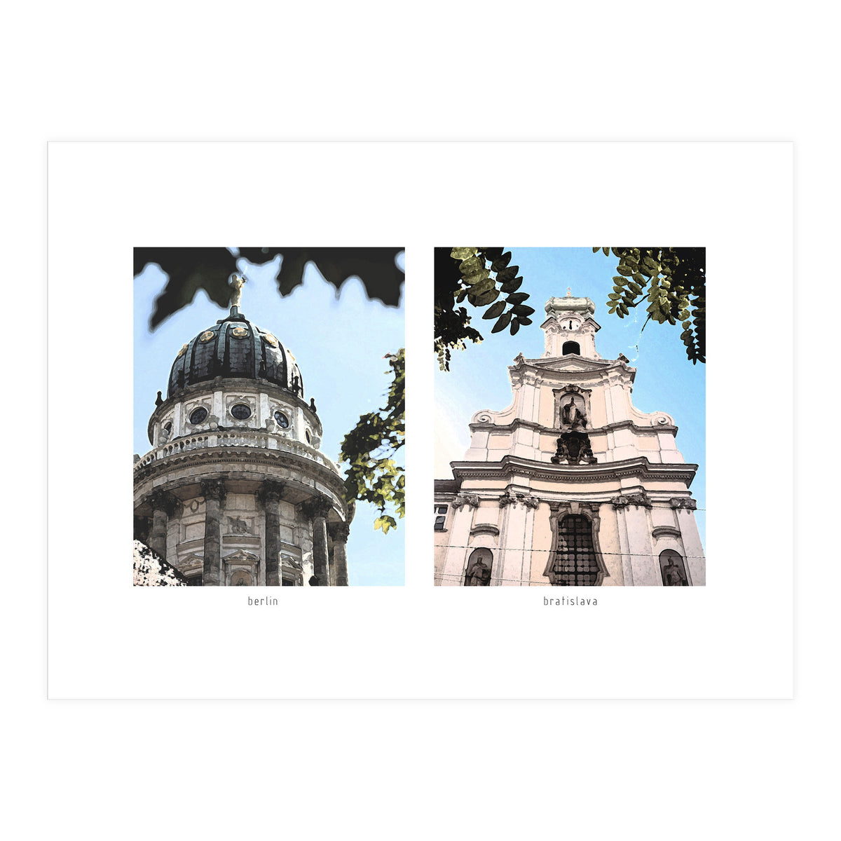 Architectural framing in paints (Print Only)