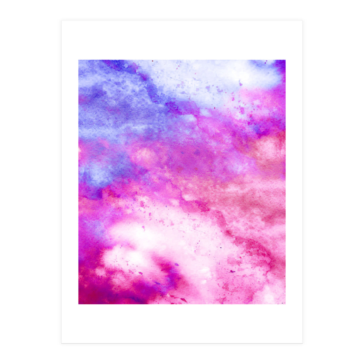 Mixed Feelings Watercolor Art (Print Only)