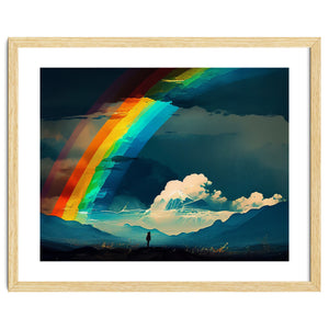 Rainbow On The Horizon by Walter WhatsHisFace