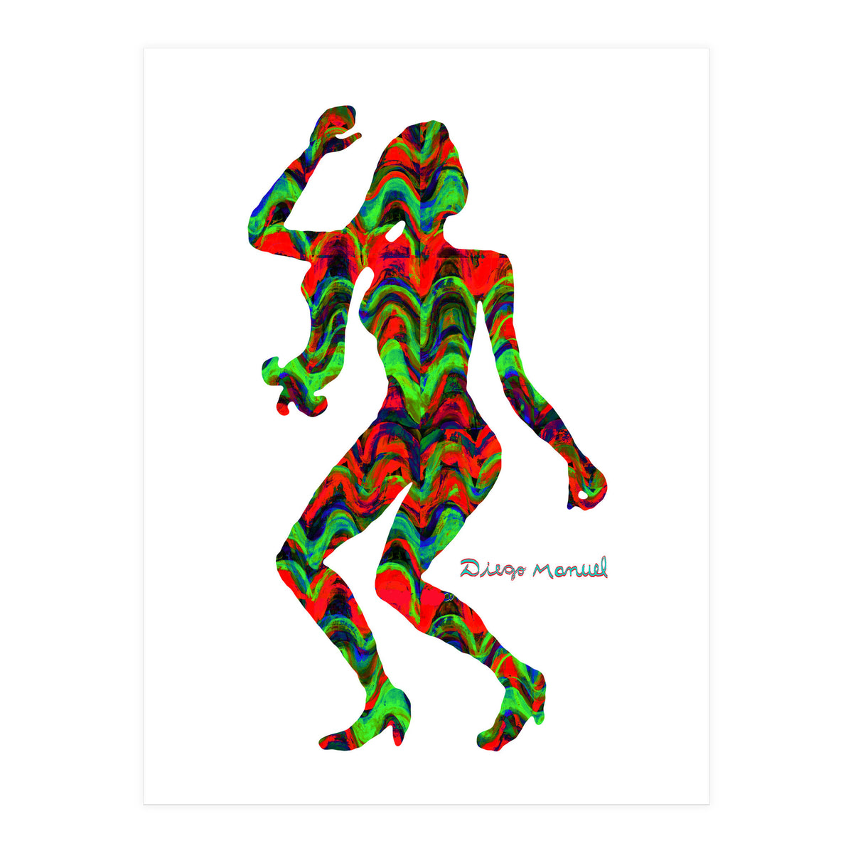 Dance Girl B 9 (Print Only)