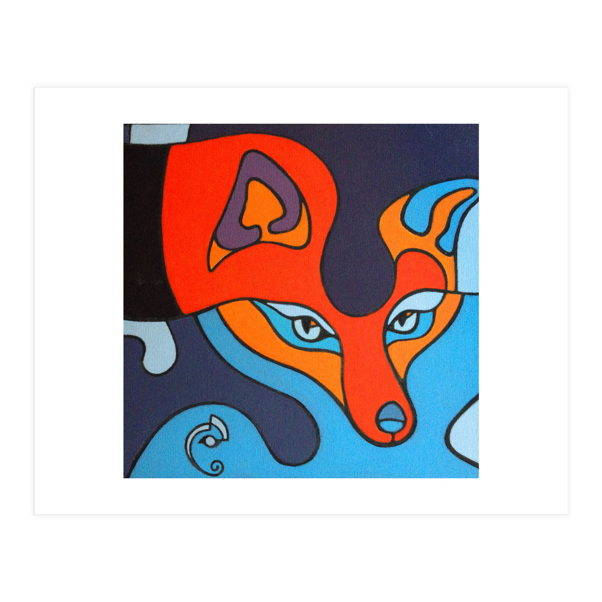 Fox by Chameleon Amour (Print Only)