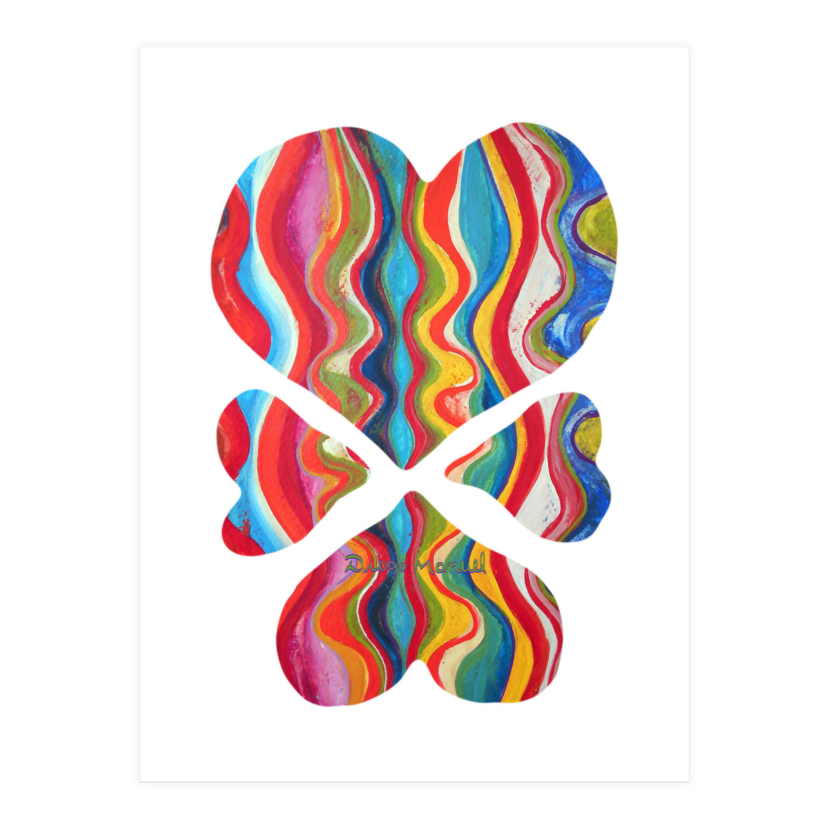 4 Corazones 13 (Print Only)