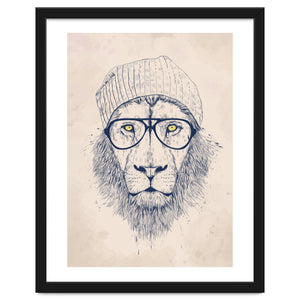 Cool Lion by Balazs Solti