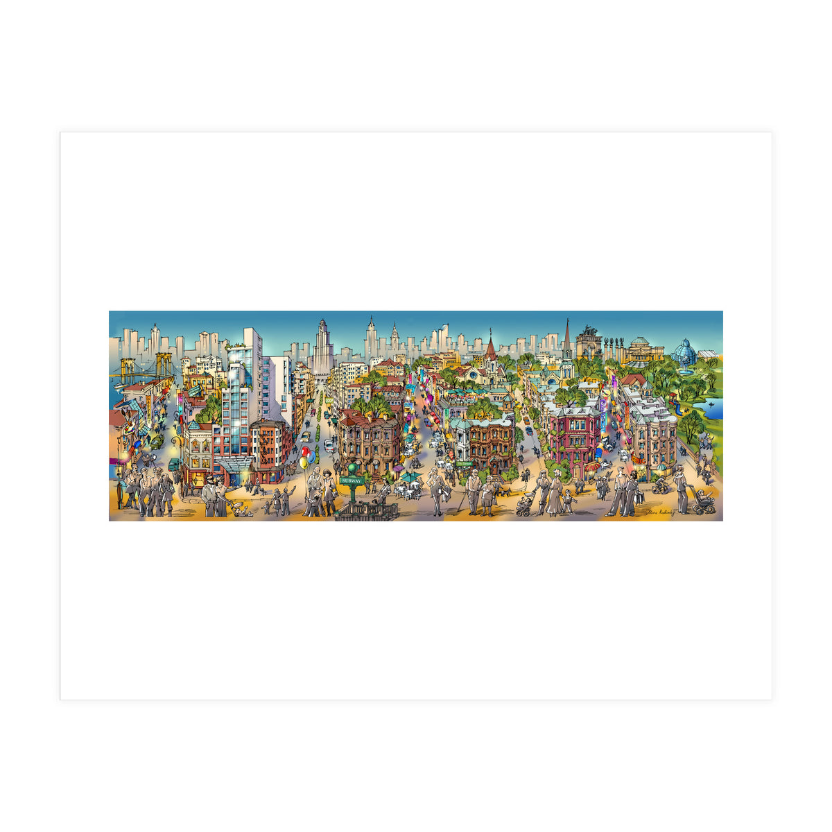 Park Slope Brooklyn (Print Only)