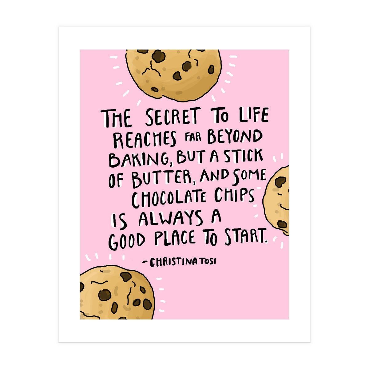 Christina Tosi Art Print (Print Only)