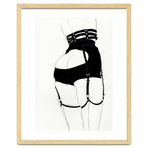 Leg Sketch Eight (creepyyeha) by Kaethe Butcher