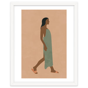 Minimalist Boho Woman by Technicolorable