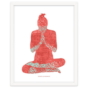 Agnistambhasana | Fire Log Pose by Celeste Groenewald