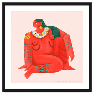 Mujer Montaña by Ana Inés Flores