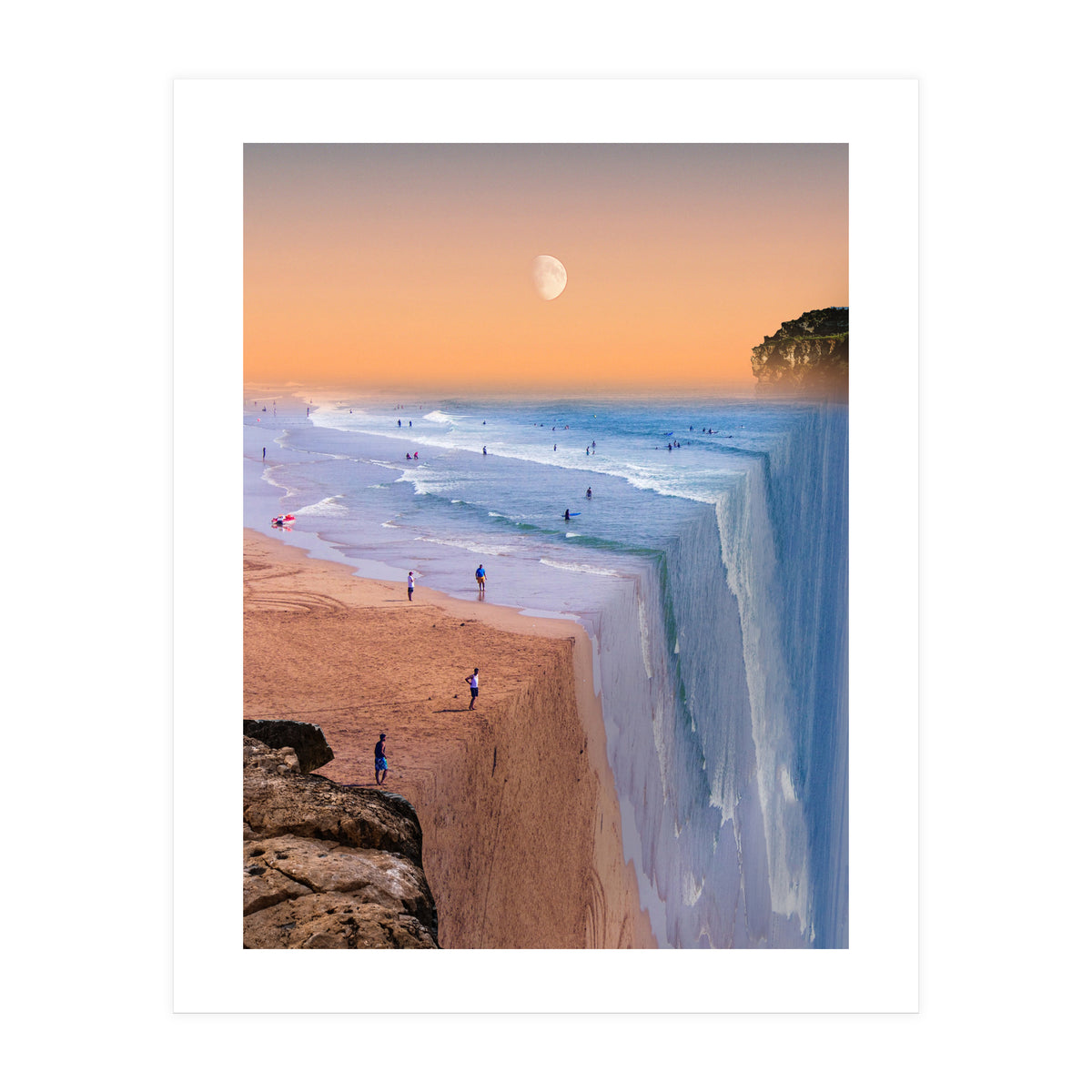 Beach Split (Print Only)