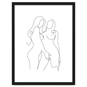 lovers nude line b by Doriscici