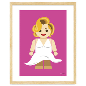 Marilyn Monroe Toy by Rafa Gomes