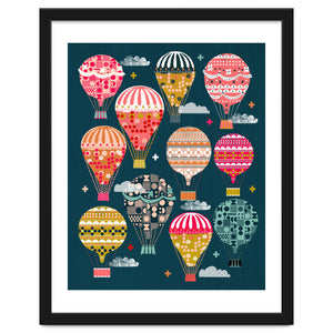 Hot Air Balloons by Andrea Lauren