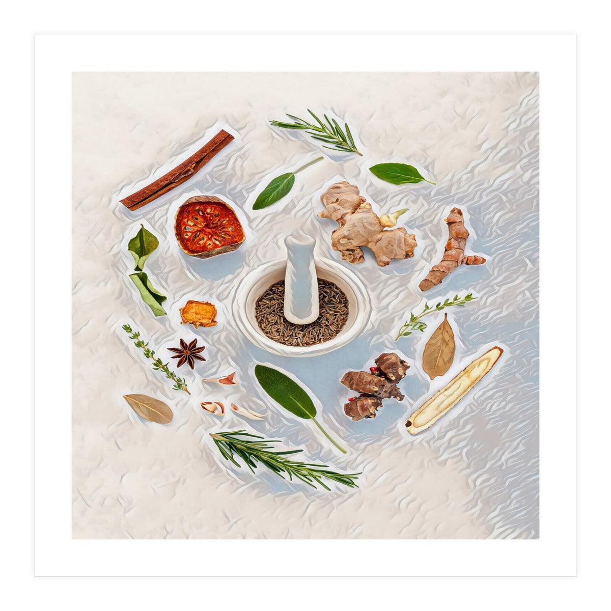 Healthy ingredients (Print Only)