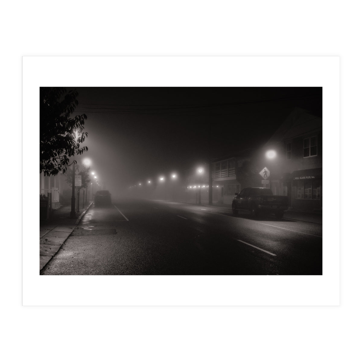 Foggy evening, Hull, Massachusetts (Print Only)