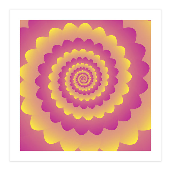 Indain Rangoli Pattern (Print Only)