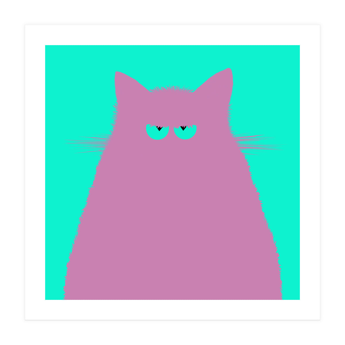 Lilac Cat (Print Only)