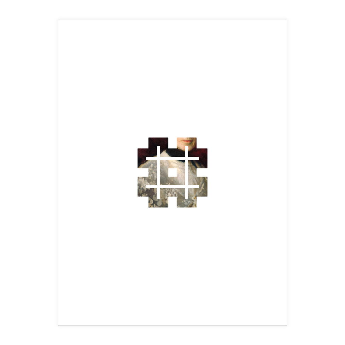Letter / punctuation mark # - (Impress) Hashtag (Print Only)