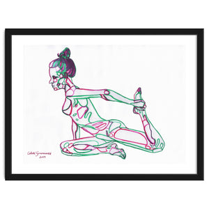 Pigeon Pose by Celeste Groenewald