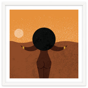 African Woman by Vision Globe Design