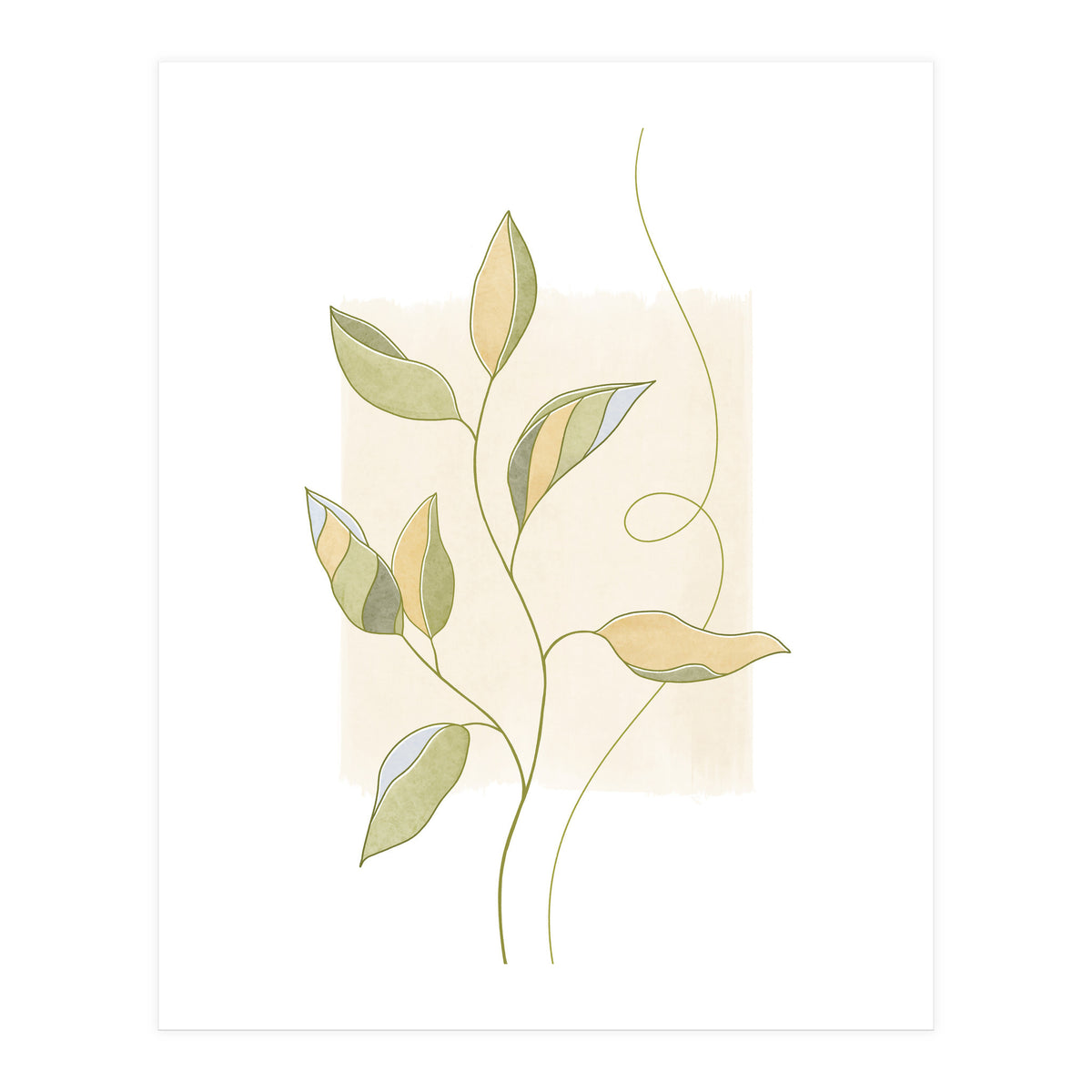 Graceful Leaves (Print Only)