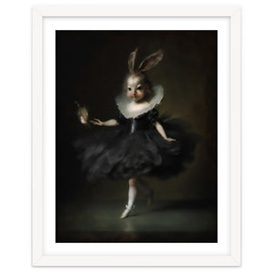 Gothic Hare-Girl Hybrid Ballerina by Walter WhatsHisFace