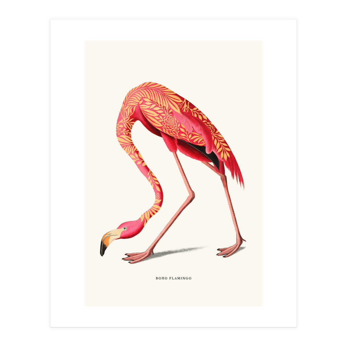 Boho Flamingo (Print Only)