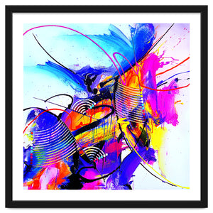Abstract Art Britto - Qb293 by Sidinei Brito