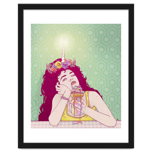 Unicorn Freakshake Lady by Hypathie Aswang