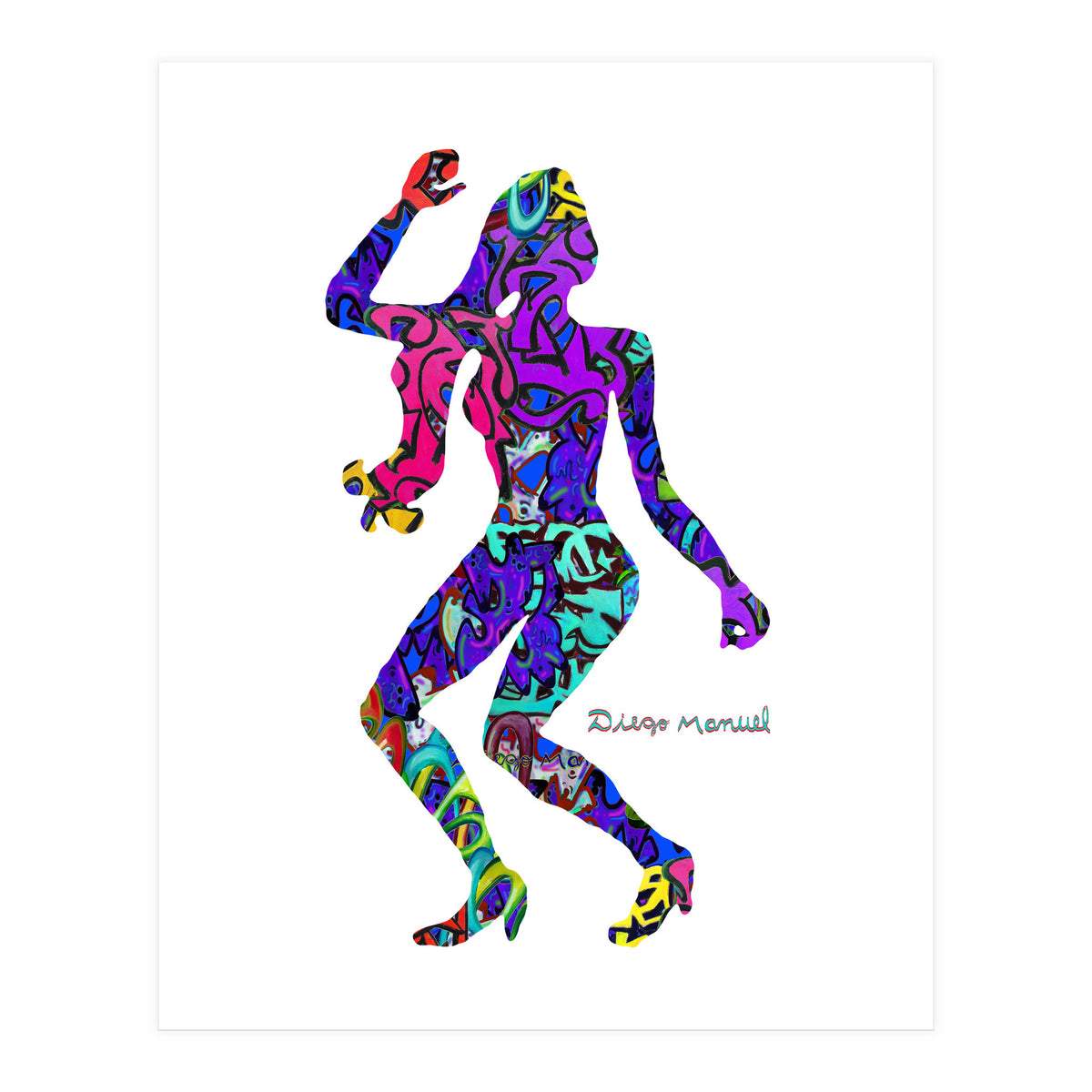 Dance Girl B 25 (Print Only)