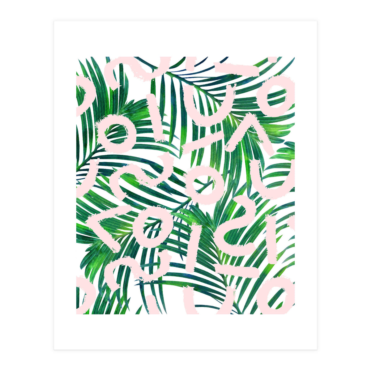 Palm + Pastel (Print Only)