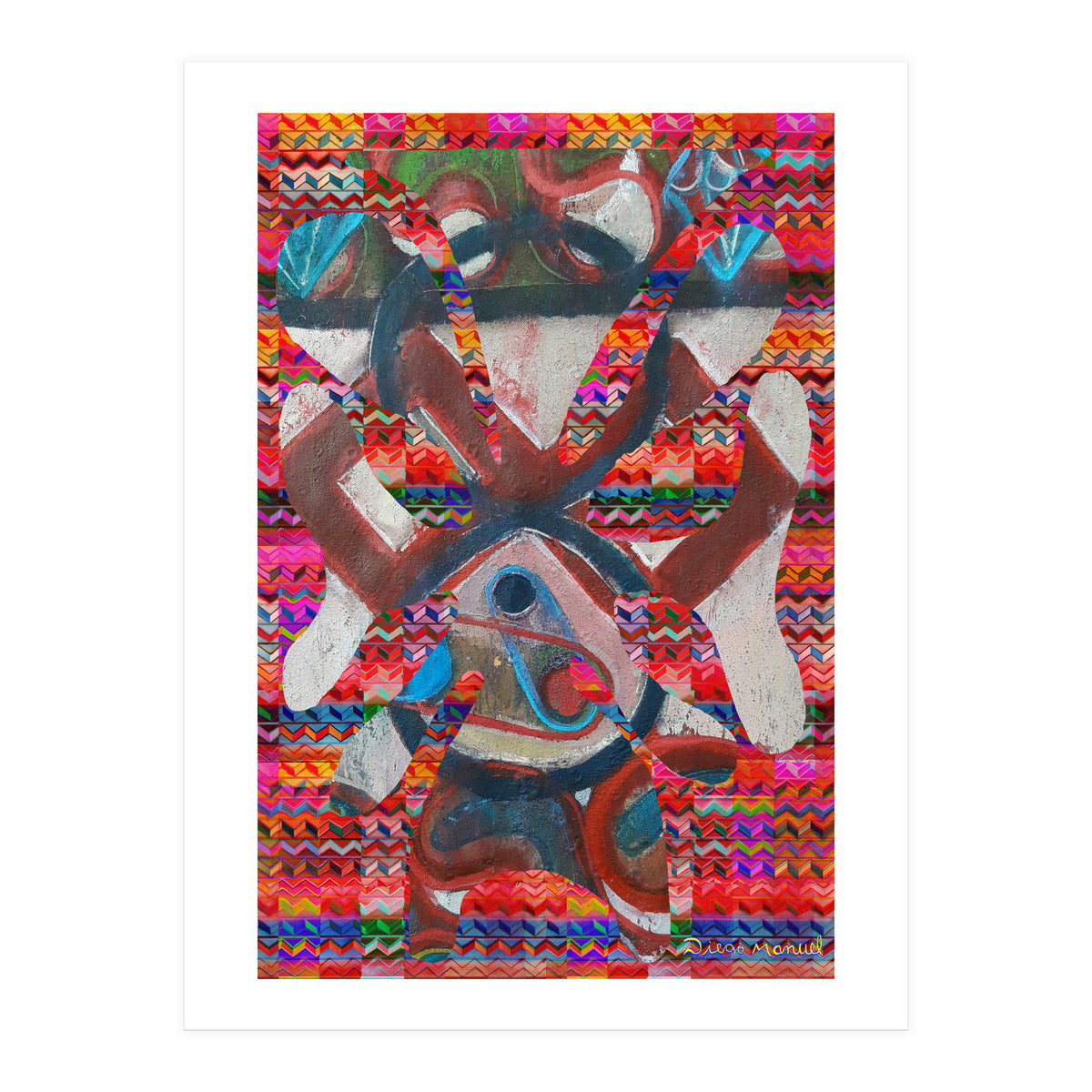 Pop Abstract 2023 Tapiz 19 (Print Only)