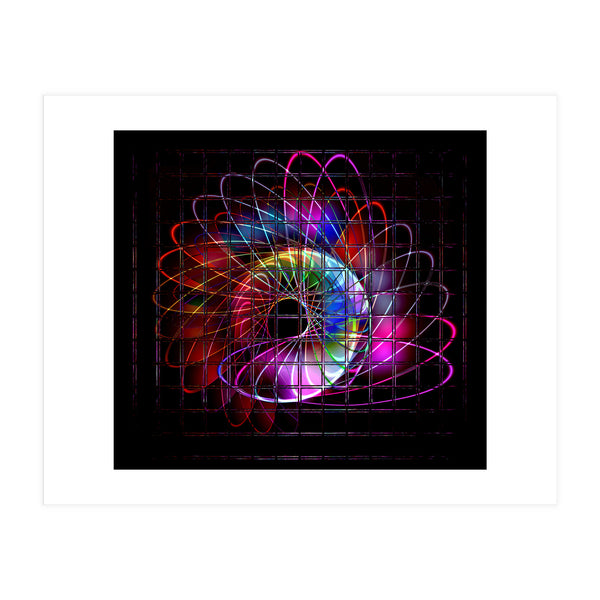 Illuminated helix #3 (Print Only)