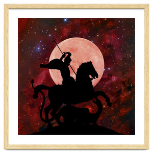SAINT JORGE AND THE DRAGON by Monica Amorim