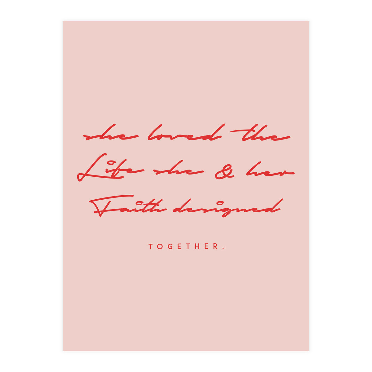 Faith (Print Only)